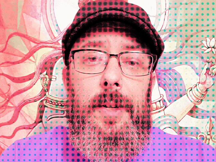 Fox Halftone Red